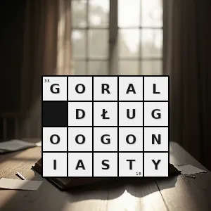 Hasło krzyżówkowe goral długoogonowy - goral długoogoniasty – rozwiązanie, synonimy, podpowiedzi i definicje krzyżówkowe